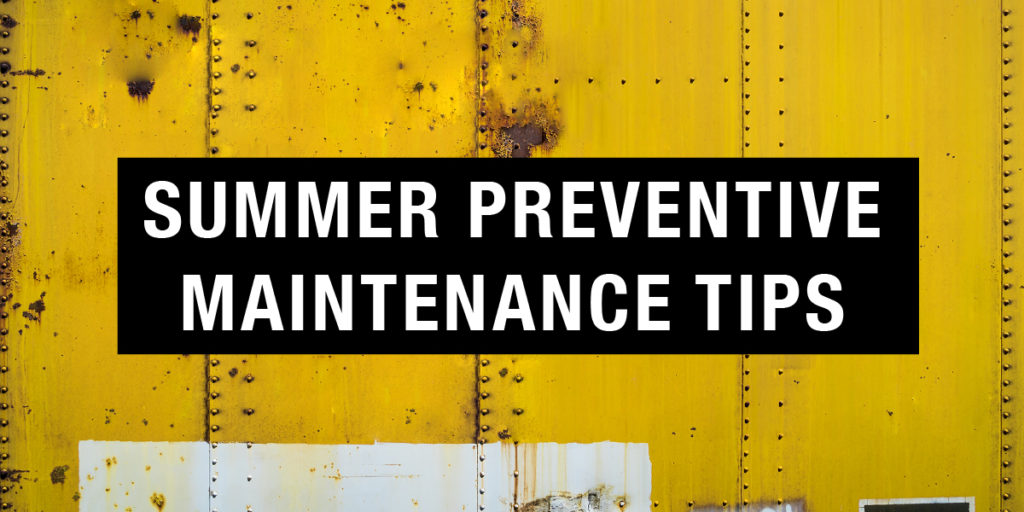 Summer maintenance tips