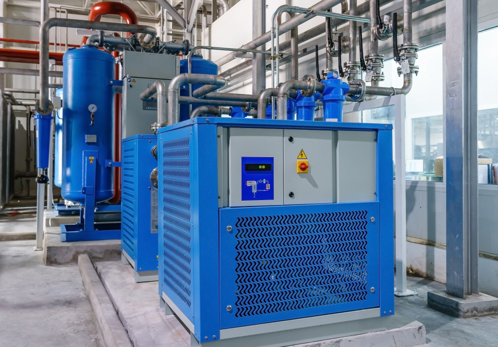 Desiccant and Refrigerated Air Dryer
